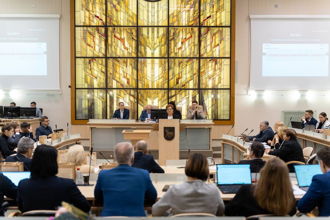 Paskutinis 2023 metų Kauno tarybos posėdis