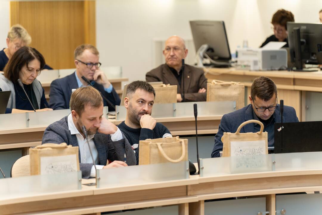 Paskutinis 2023 metų Kauno tarybos posėdis