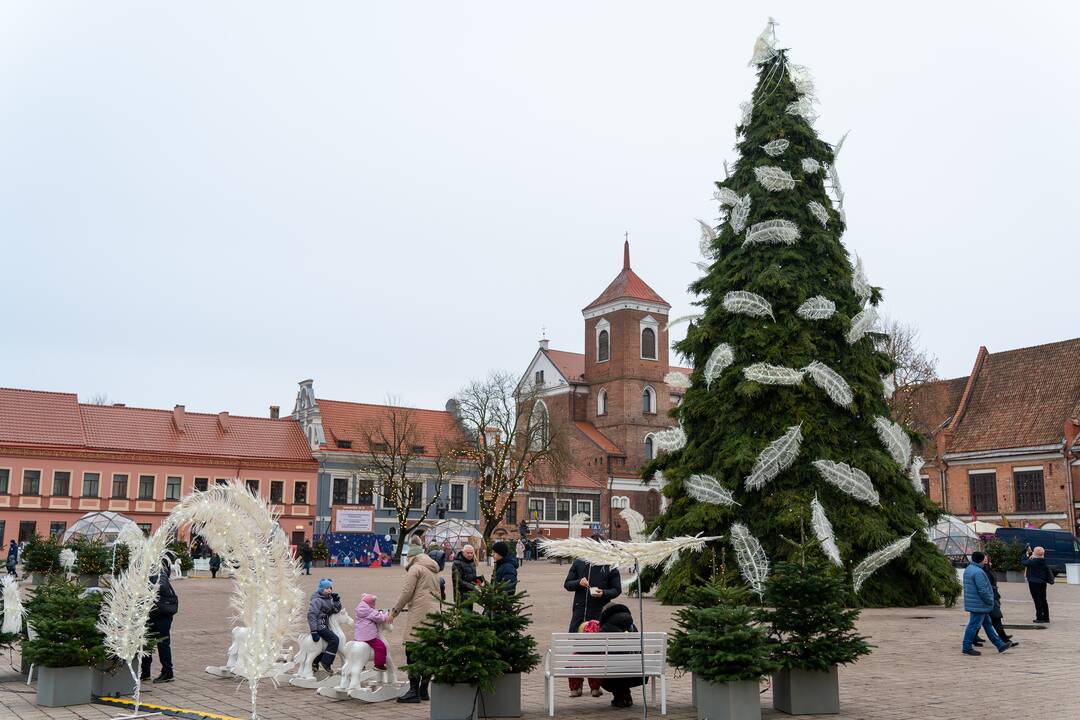 Kalėdos Rotušės aikštėje