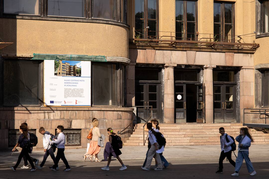 Kauno centrinio pašto modernizavimo pristatymas