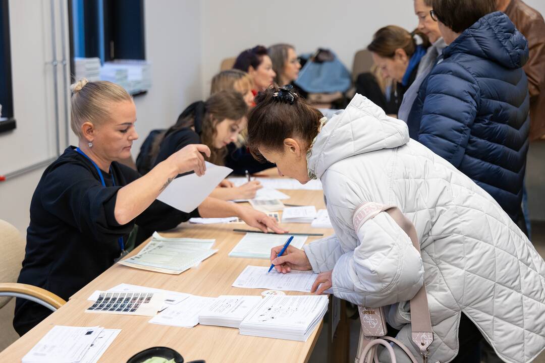 Kaune prasidėjo išankstinis balsavimas Seimo rinkimuose (2024)