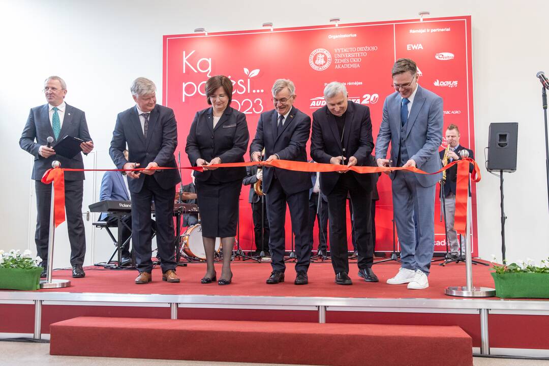 Atidaryta žemės ūkio paroda „Ką pasėsi... 2023“