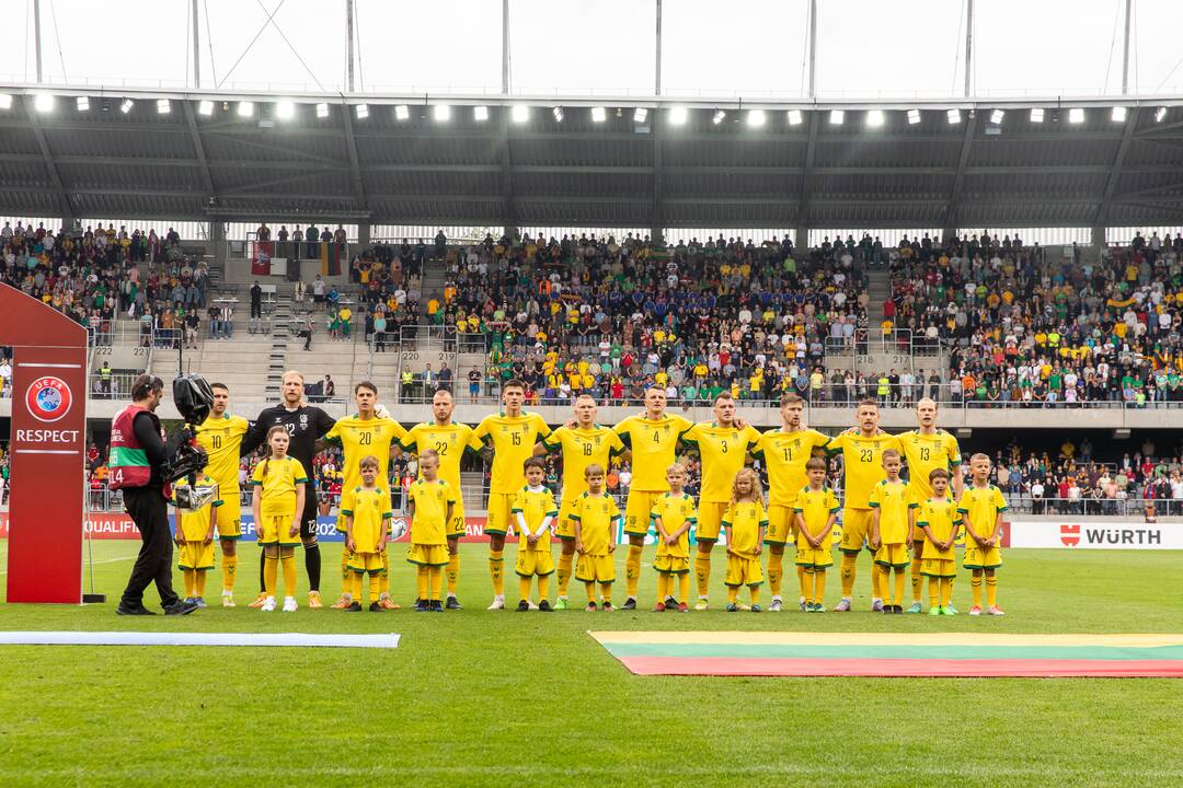 Europos futbolo čempionato atranka: Lietuva – Bulgarija 1:1