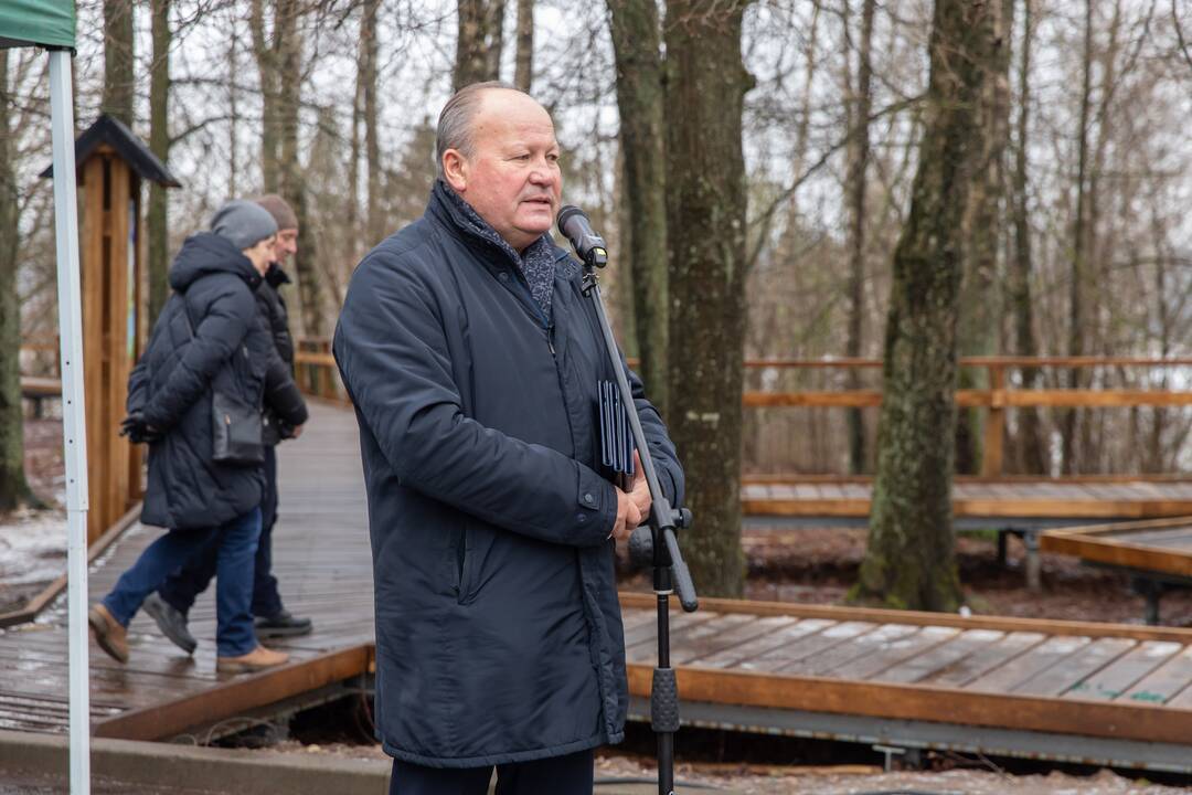 Kadagių slėnio pažintinio tako atidarymas 