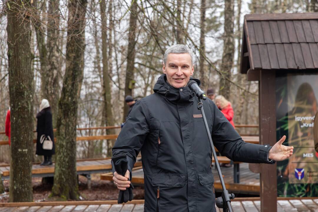 Kadagių slėnio pažintinio tako atidarymas 