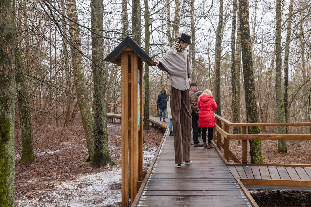 Kadagių slėnio pažintinio tako atidarymas 