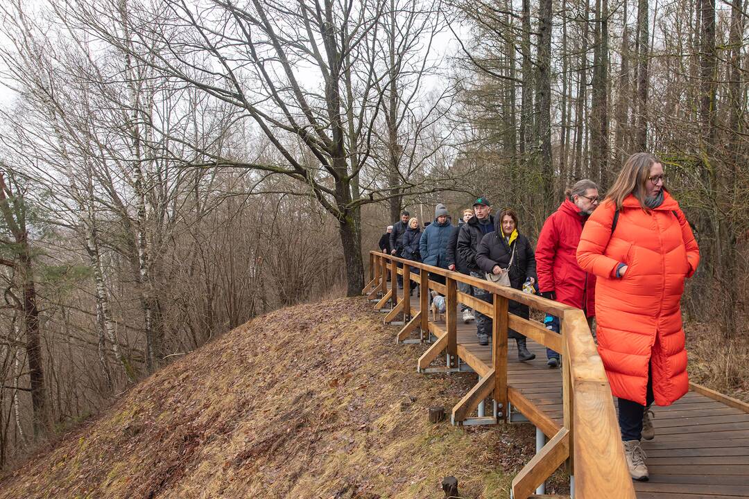 Kadagių slėnio pažintinio tako atidarymas 