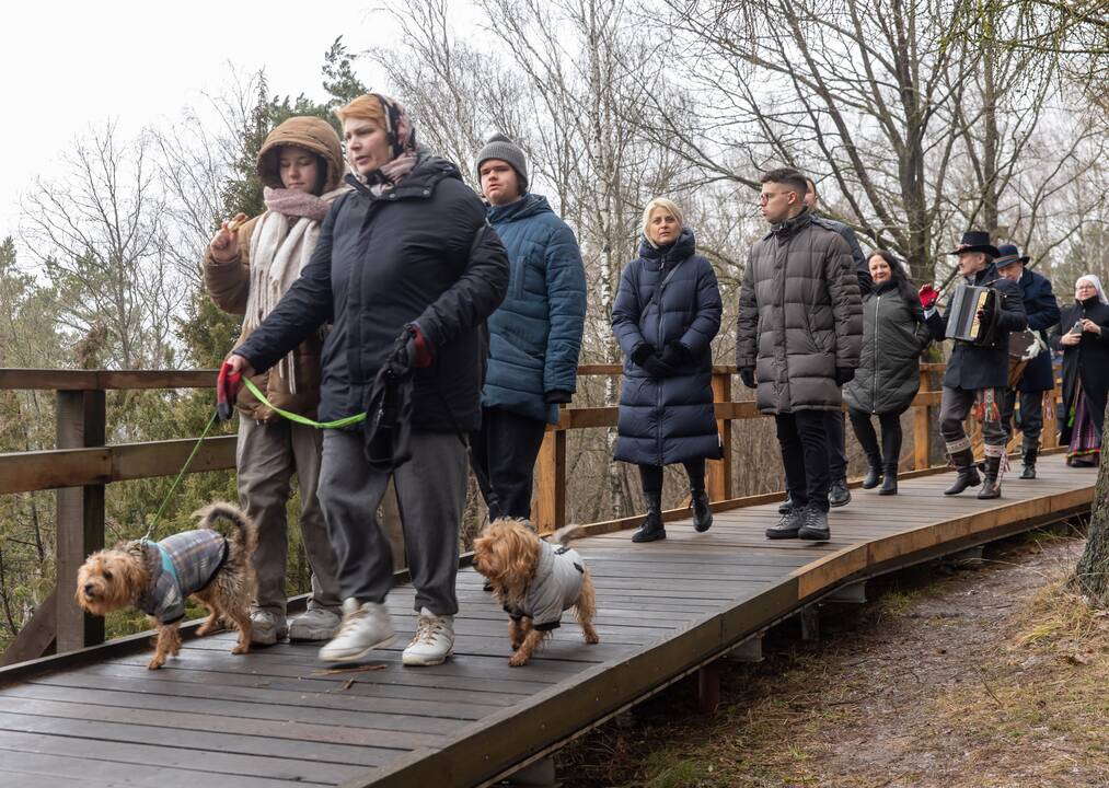 Kadagių slėnio pažintinio tako atidarymas 