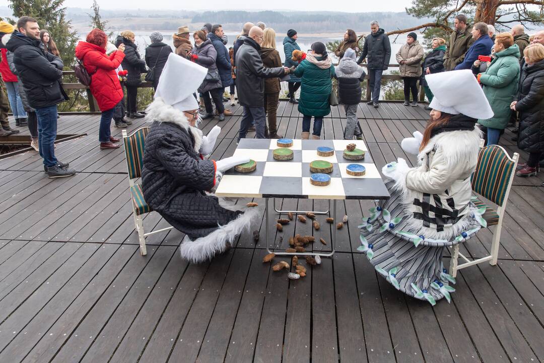 Kadagių slėnio pažintinio tako atidarymas 