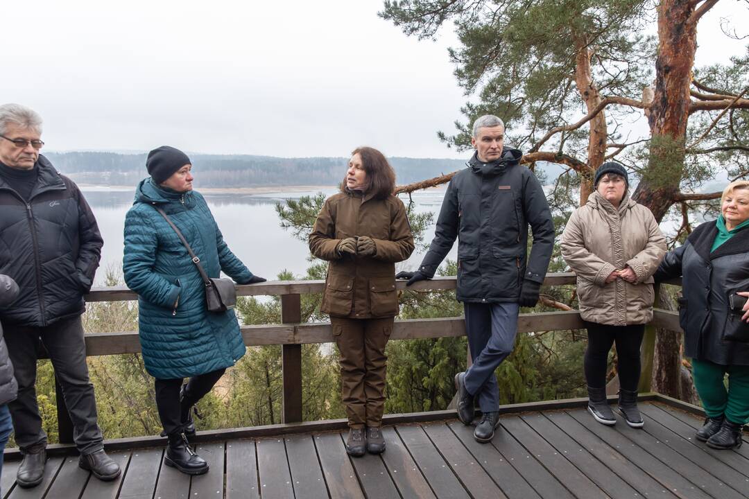Kadagių slėnio pažintinio tako atidarymas 