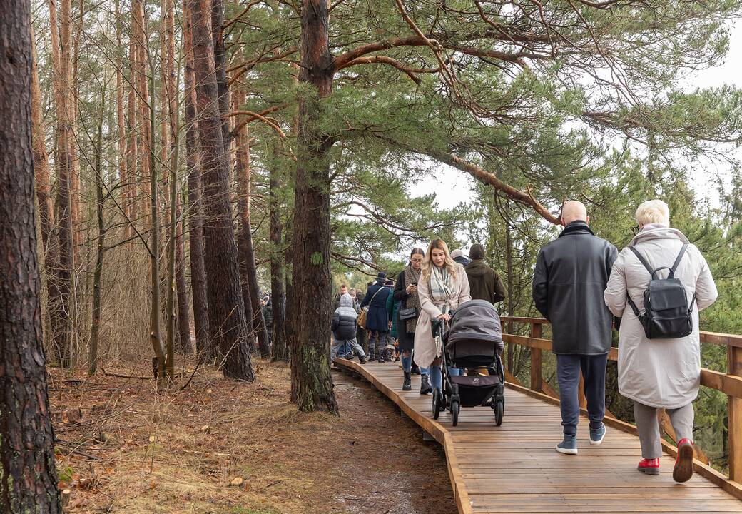 Kadagių slėnio pažintinio tako atidarymas 