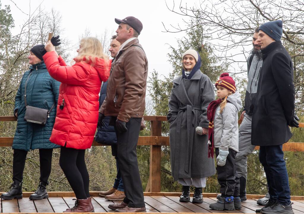 Kadagių slėnio pažintinio tako atidarymas 