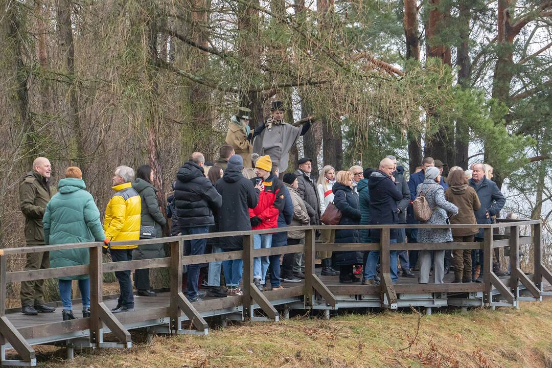 Kadagių slėnio pažintinio tako atidarymas 