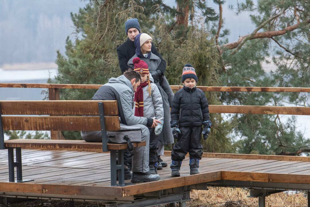 Kadagių slėnio pažintinio tako atidarymas 