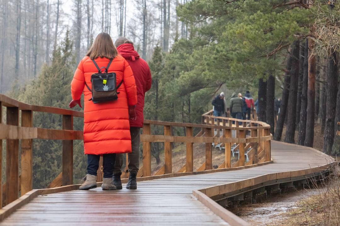 Kadagių slėnio pažintinio tako atidarymas 