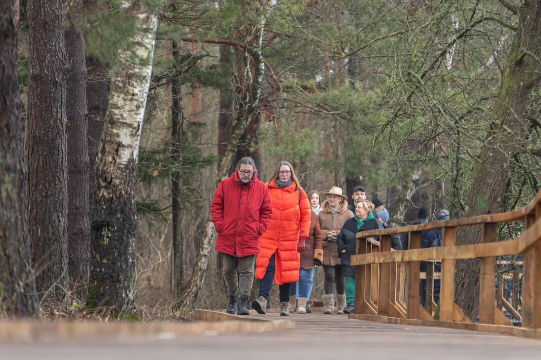 Kadagių slėnio pažintinio tako atidarymas 