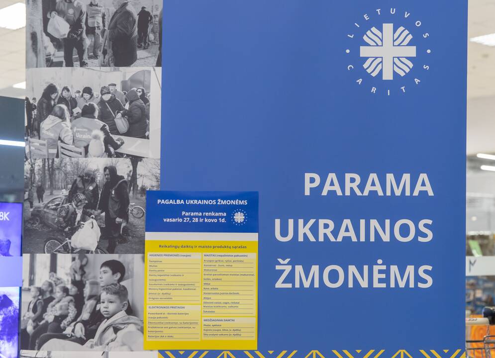 Kaune „Carito“ renkama parama Ukrainai