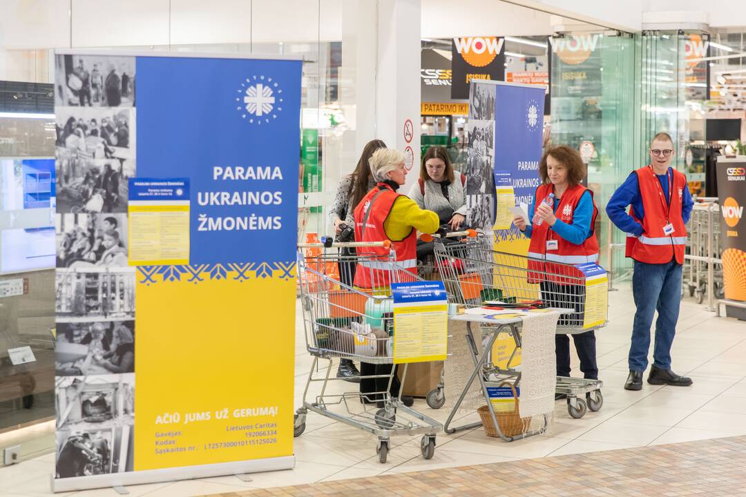 Kaune „Carito“ renkama parama Ukrainai