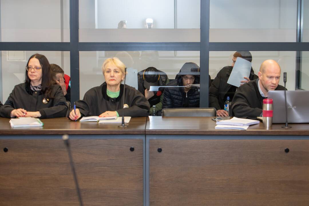 Klaido Kanarsko ir Algimanto Kalinausko nusikalstamo susivienijimo teismas