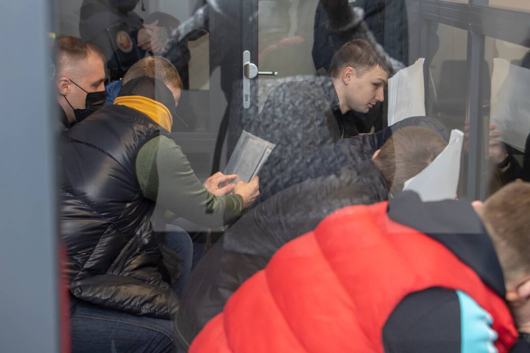 Klaido Kanarsko ir Algimanto Kalinausko nusikalstamo susivienijimo teismas