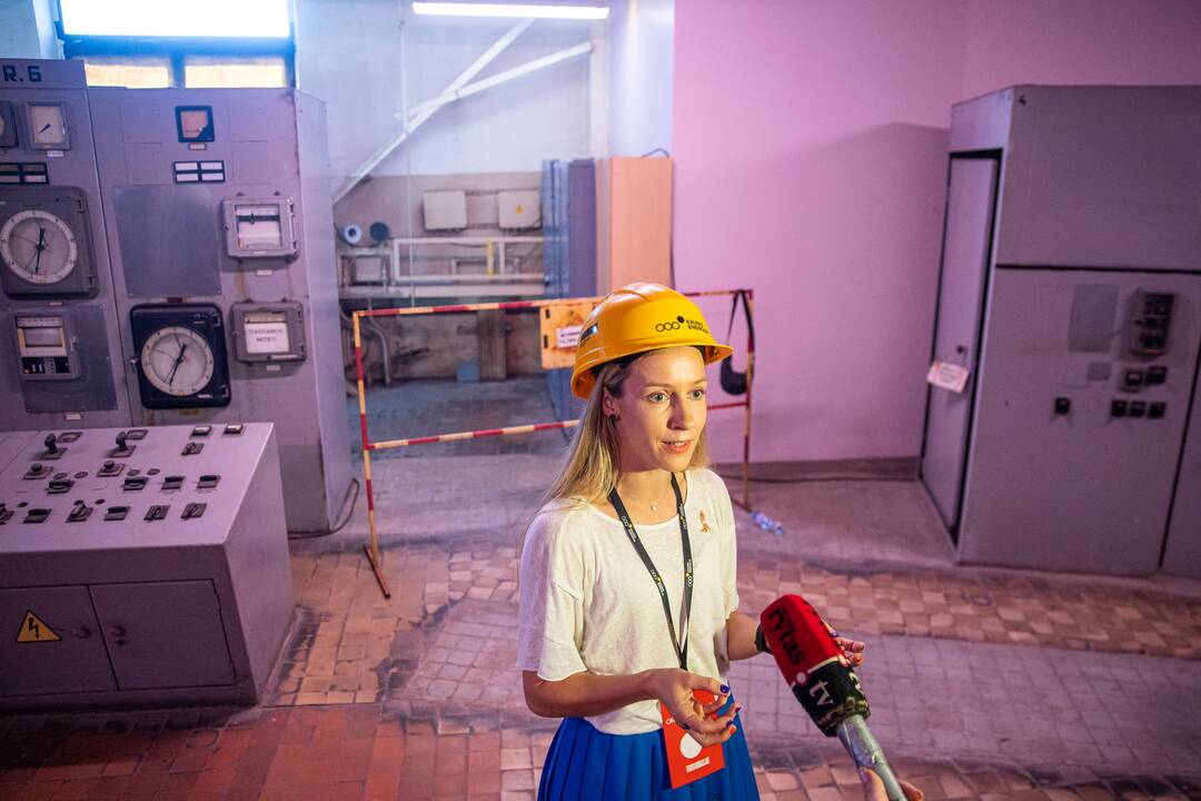 Meninė instaliacija Petrašiūnų elektrinėje