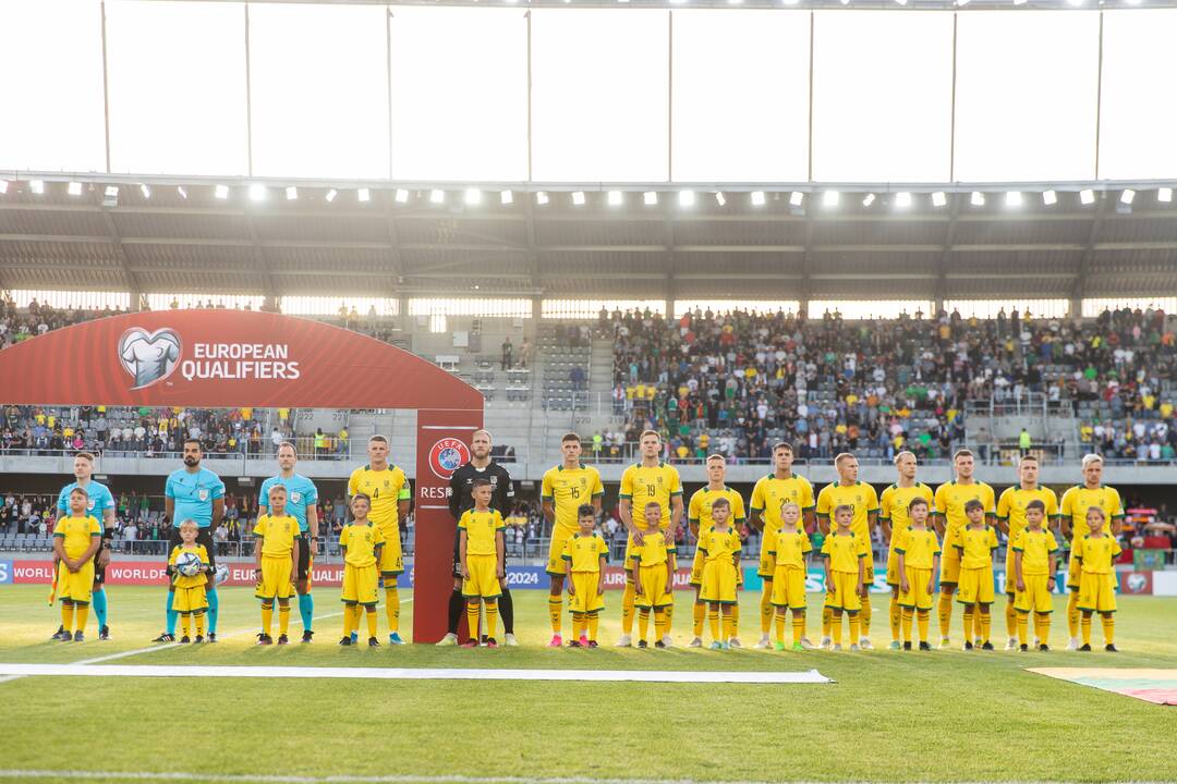 Europos futbolo čempionato atranka: Lietuva – Juodkalnija 2:2