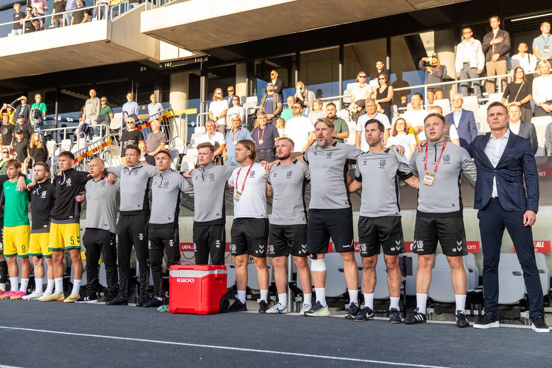 Europos futbolo čempionato atranka: Lietuva – Juodkalnija 2:2