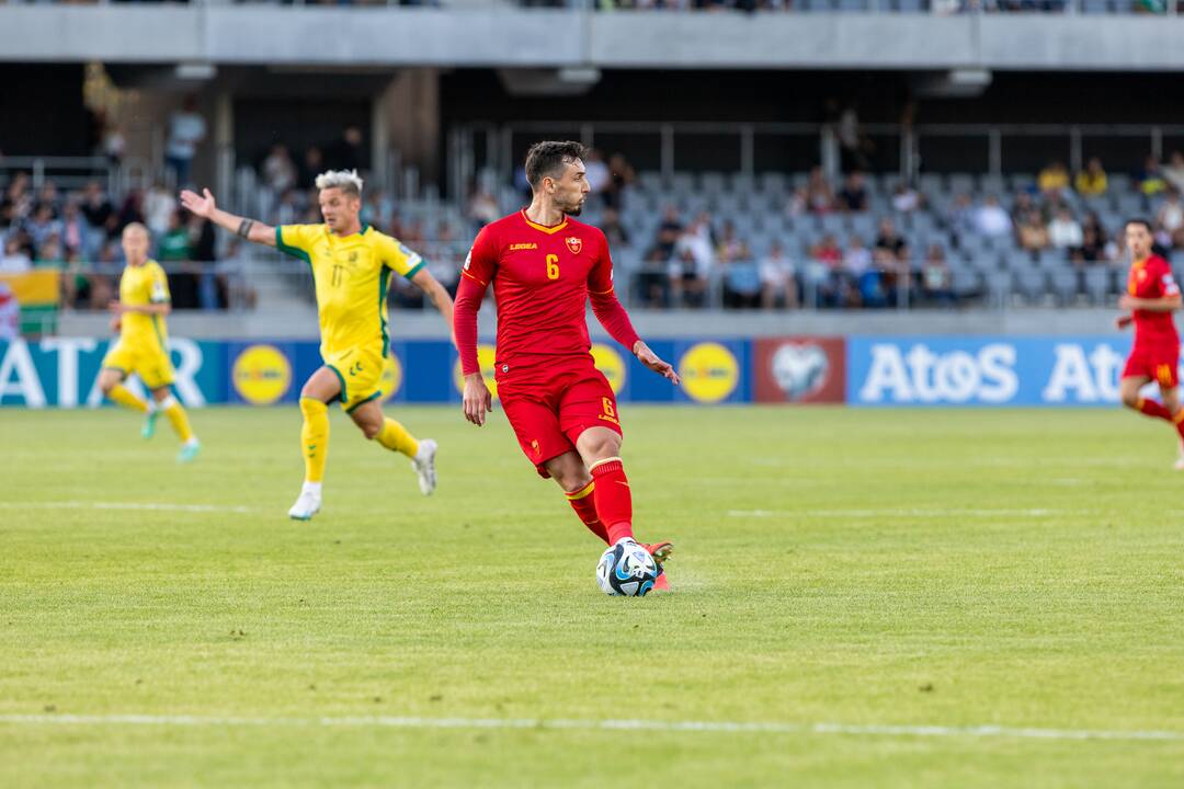 Europos futbolo čempionato atranka: Lietuva – Juodkalnija 2:2