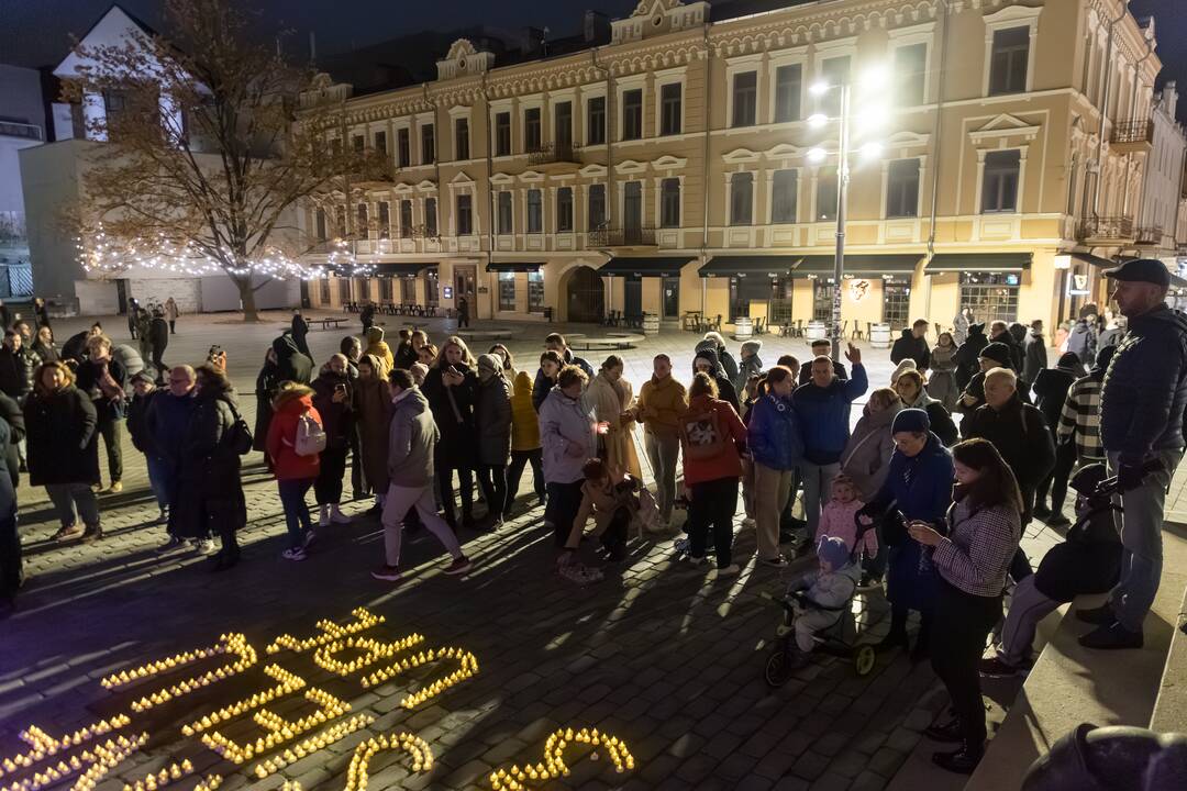 Laisvės alėja nuvilnijo sielų upė