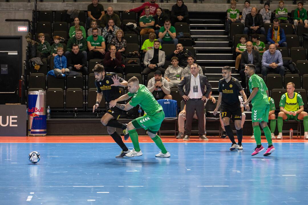 UEFA FUTSAL „Kauno Žalgirio“ ir „AEL“ ekipų dvikova