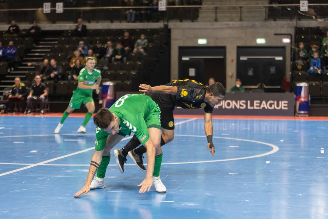 UEFA FUTSAL „Kauno Žalgirio“ ir „AEL“ ekipų dvikova