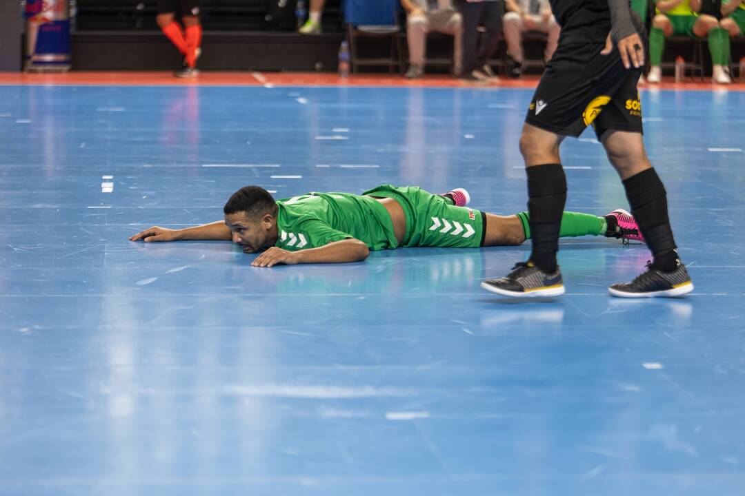 UEFA FUTSAL „Kauno Žalgirio“ ir „AEL“ ekipų dvikova