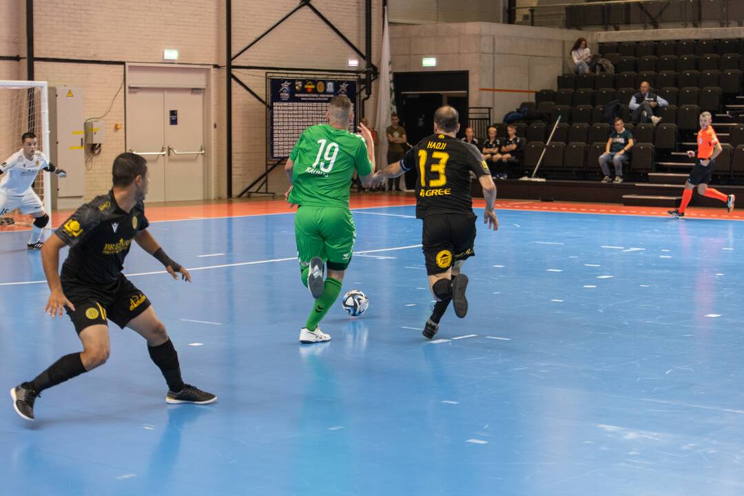 UEFA FUTSAL „Kauno Žalgirio“ ir „AEL“ ekipų dvikova