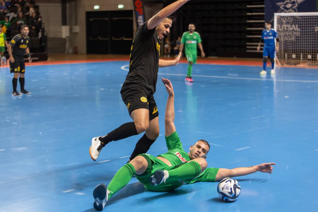 UEFA FUTSAL „Kauno Žalgirio“ ir „AEL“ ekipų dvikova