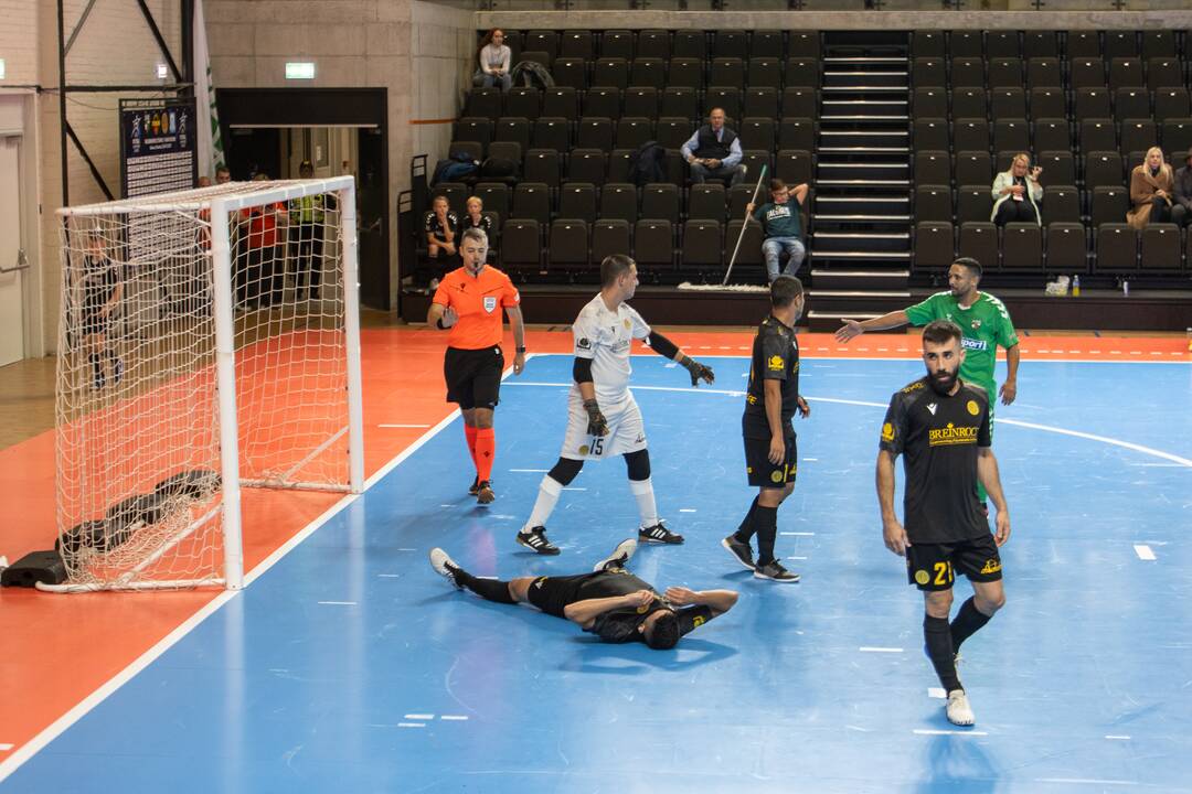 UEFA FUTSAL „Kauno Žalgirio“ ir „AEL“ ekipų dvikova