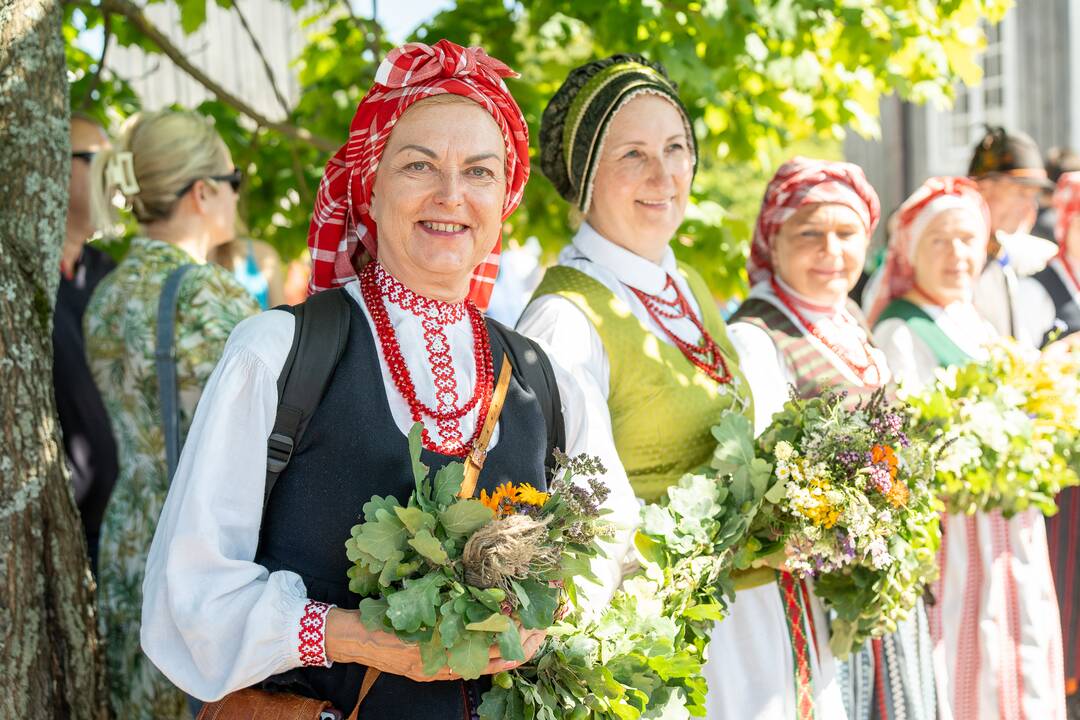 Žolinės šventė Lietuvos etnografijos muziejuje