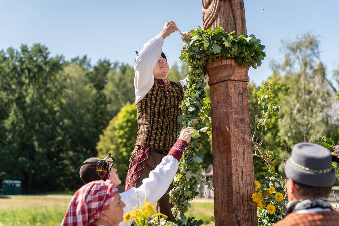 Žolinės šventė Lietuvos etnografijos muziejuje