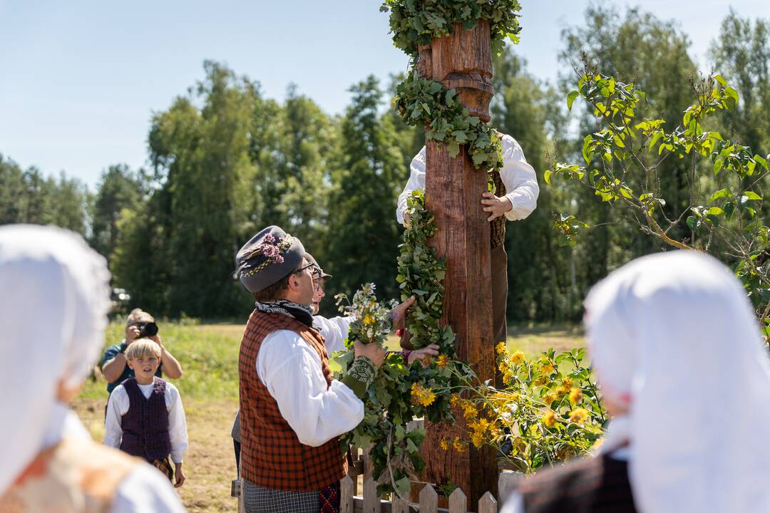 Žolinės šventė Lietuvos etnografijos muziejuje