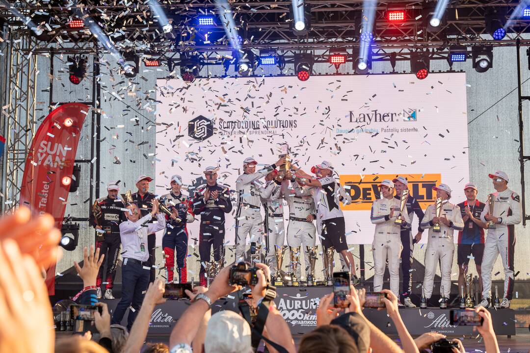 „Aurum 1006 km lenktynių“ finišas