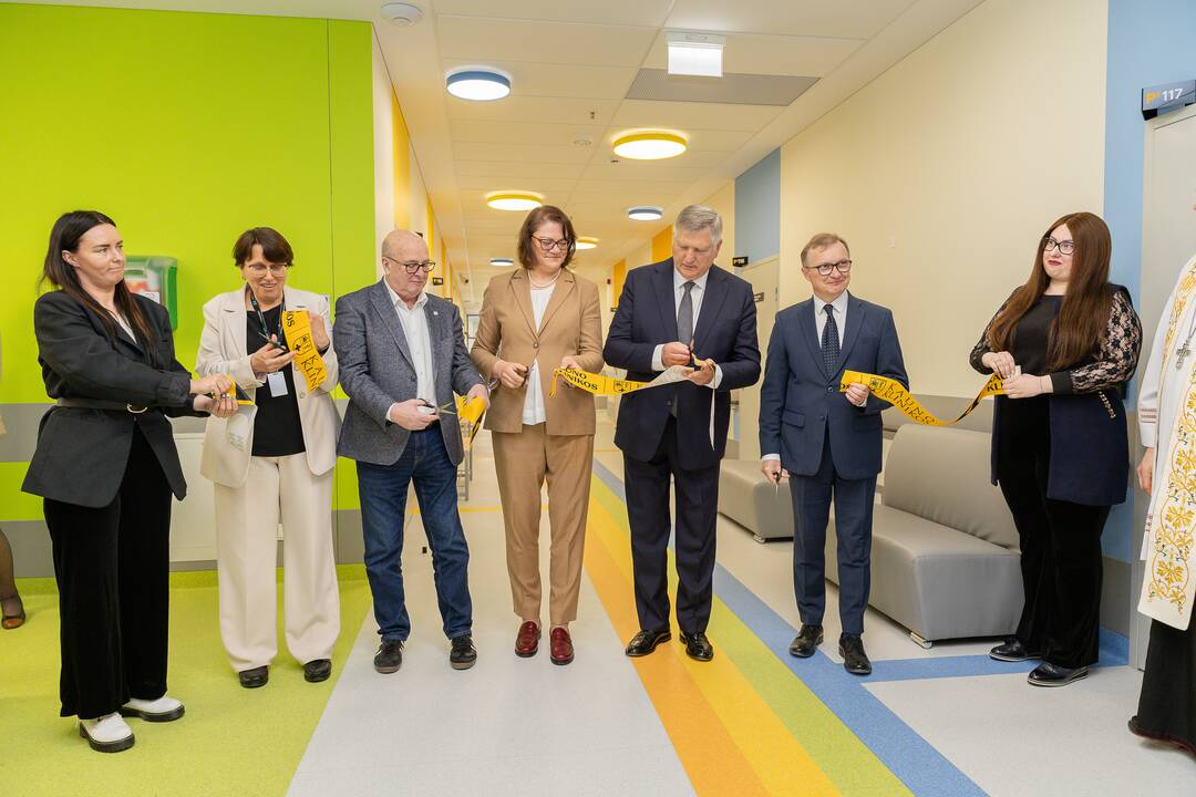 Kauno klinikų Vaikų reabilitacijos klinikos atidarymas