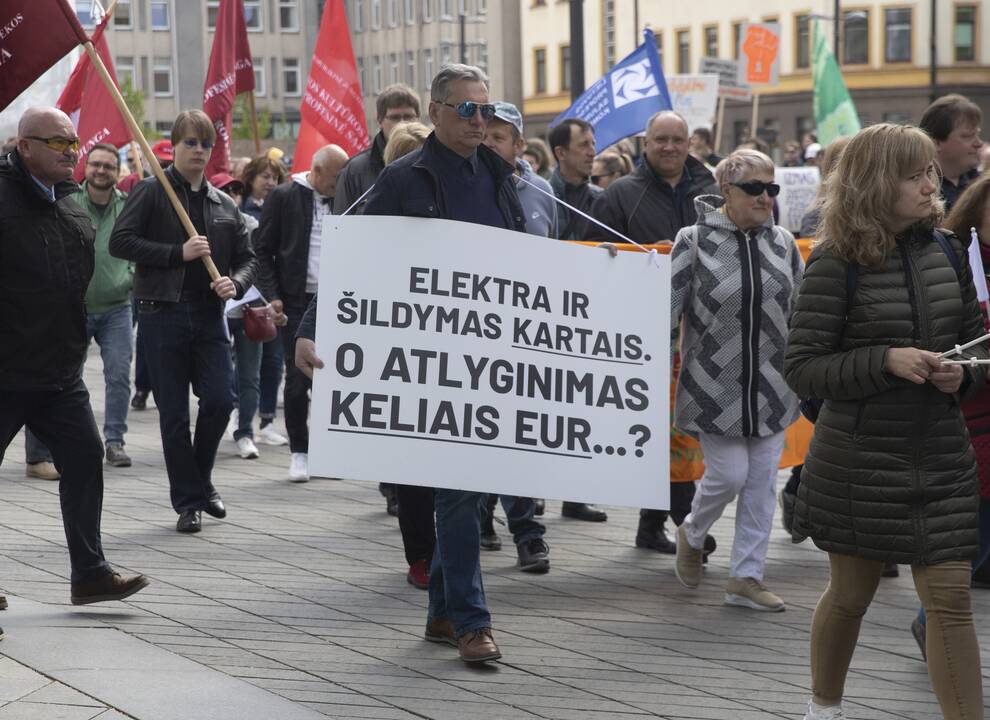 Gegužės 1-osios eisena Kaune