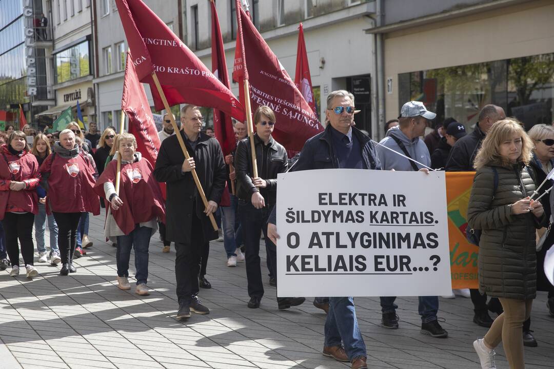 Gegužės 1-osios eisena Kaune