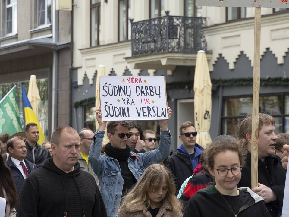 Gegužės 1-osios eisena Kaune