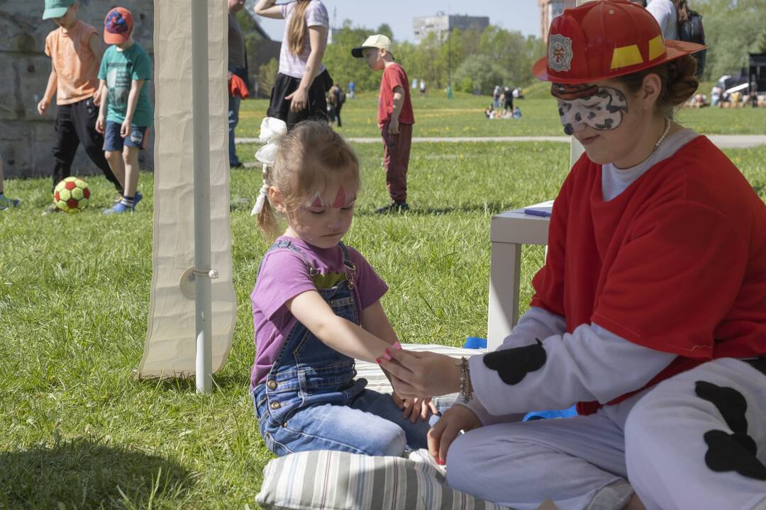 Kalniečių parke - šeimų savaitgalis su augintiniais