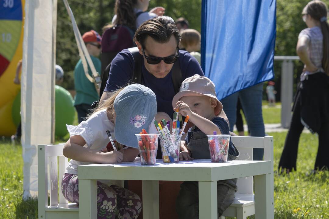 Kalniečių parke - šeimų savaitgalis su augintiniais