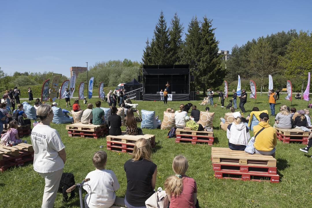 Kalniečių parke - šeimų savaitgalis su augintiniais