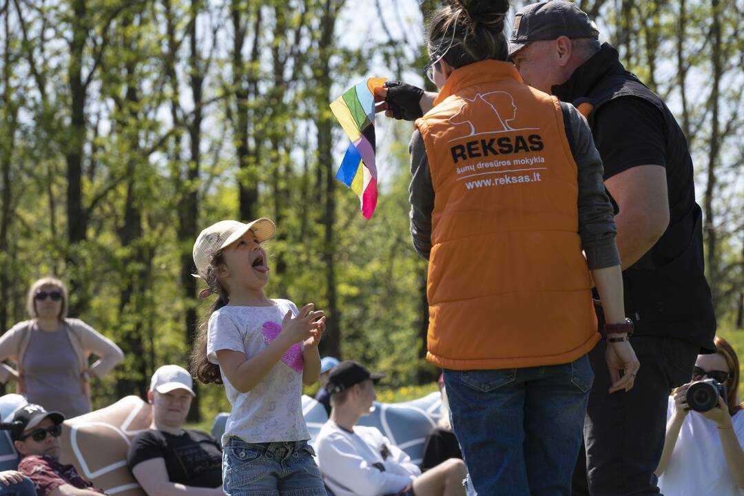 Kalniečių parke - šeimų savaitgalis su augintiniais