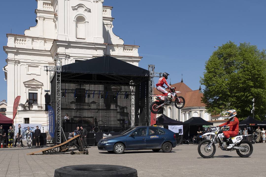 Kaune atidarytas baikerių sezonas
