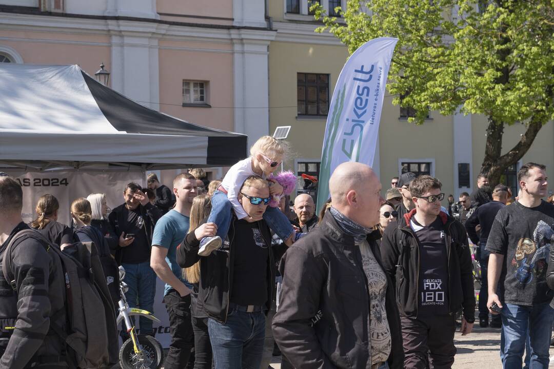 Kaune atidarytas baikerių sezonas