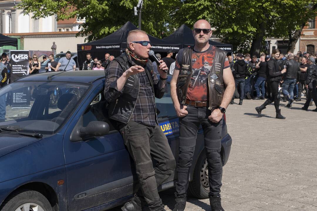 Kaune atidarytas baikerių sezonas